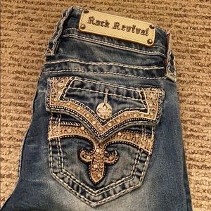 Rock Revival Skinny Jeans (26x29)